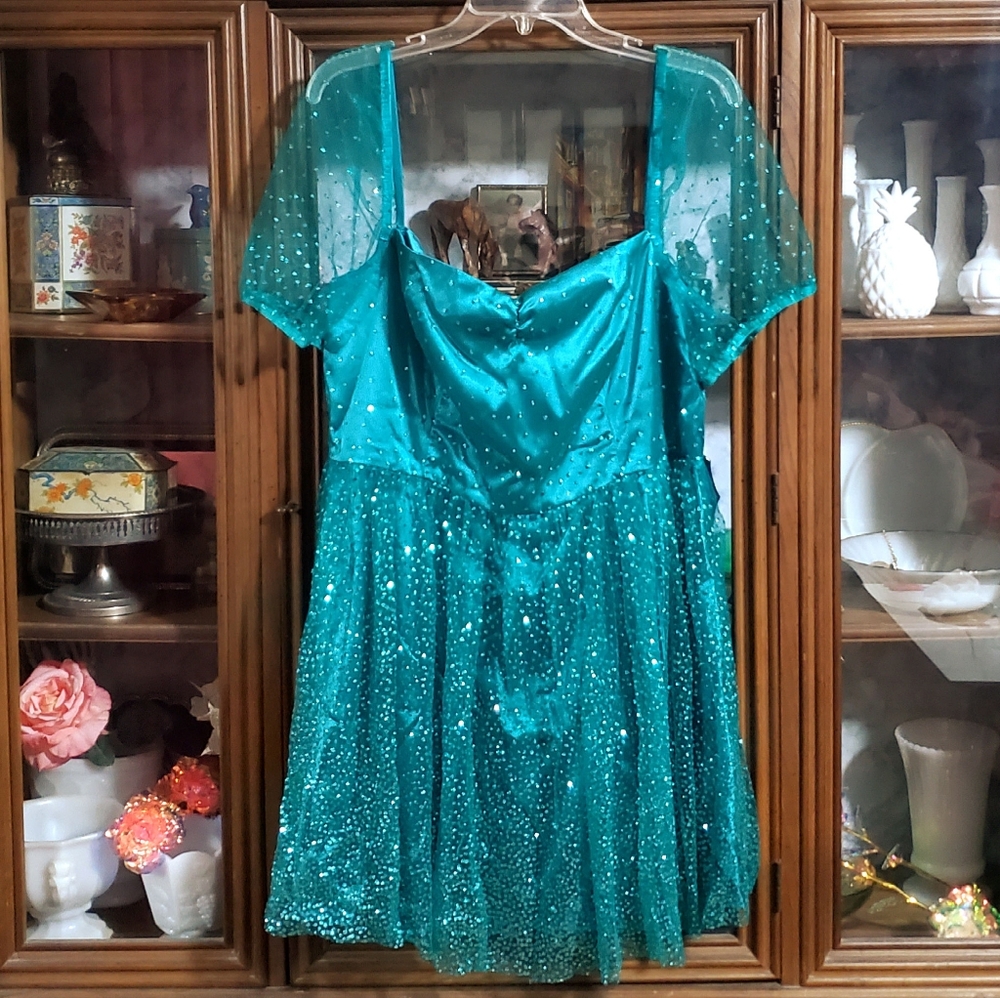 Sugar Thrillz Diamonds Are Forever Babydoll Dress